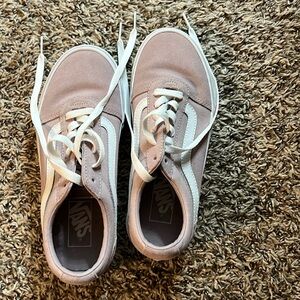 Pink vans never worn